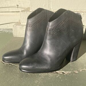 Vince Camuto Black Ankle Booties